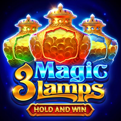 3 Magic Lamps: Hold and Win social slot